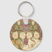 Alphonse Mucha Elegant Art Nouveau Stars Camellia  キーホルダー (裏面)