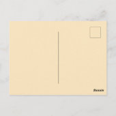 Alphonse Mucha Elegant Art Nouveau Stars Camellia ポストカード (裏面)