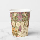 Alphonse Mucha Elegant Art Nouveau Stars Camellia  紙コップ (裏面)