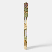 Alphonse Mucha Elegant Art Nouveau Stars Camellia  Case-Mate iPhoneケース (裏面 / 右)