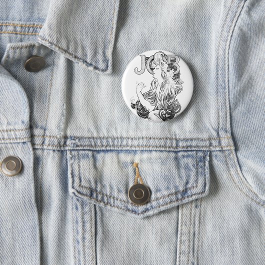 Alphonse Mucha JOB ISOGS 缶バッジ (インサイチュ)