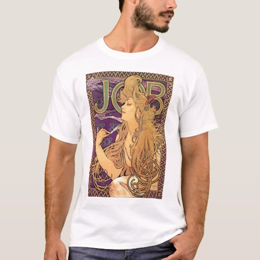 Alphonse Mucha , JOB Tシャツ (正面)