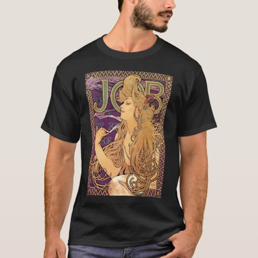 Alphonse Mucha , JOB Tシャツ (正面)