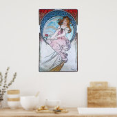 Alphonse Mucha. La Peinture/Painting, 1898 ポスター (キッチン)