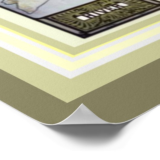 Alphonse Mucha Les Saisons Poster 16 x 20 ポスター (角)