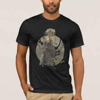 Alphonse Mucha - Morning Star Men's T-Shirt Tシャツ