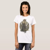 Alphonse Mucha - Morning star shirt Tシャツ (正面フル)