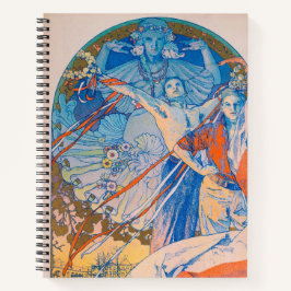 Alphonse Mucha Poster for Sokol Festival (1926) ノートブック