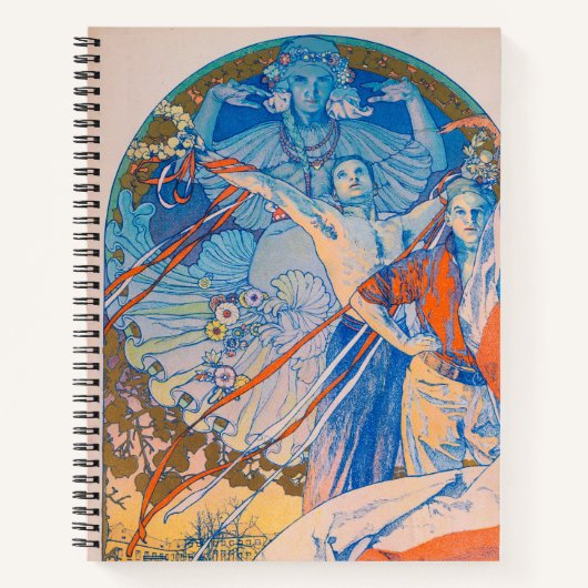 Alphonse Mucha Poster for Sokol Festival (1926) ノートブック (正面)