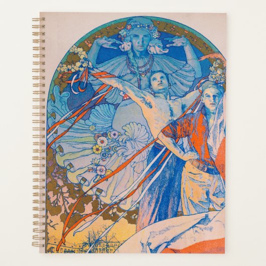 Alphonse Mucha Poster for Sokol Festival (1926) プランナー手帳 (正面)