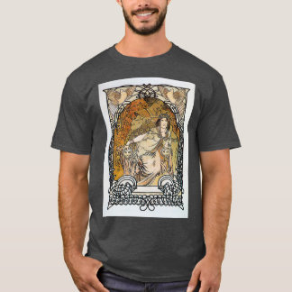 Alphonse Mucha Princesse de Tripoli Tシャツ