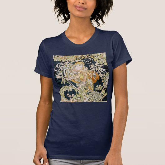 “Alphonse Mucha” Tシャツ (正面)