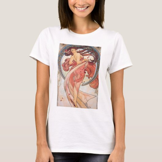 “Alphonse Mucha” Tシャツ (正面)