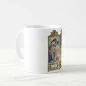 Alphonse Mucha , The four seasons コーヒーマグカップ (正面左)