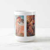 Alphonse Mucha , The four seasons コーヒーマグカップ (中央)
