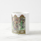 Alphonse Mucha , The four seasons コーヒーマグカップ (中央)