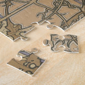 Alphonse Mucha The Seasons 1897 Art Nouveau ジグソーパズル (側面)