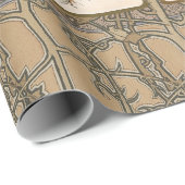 Alphonse Mucha The Seasons 1897 Art Nouveau ラッピングペーパー (ロールコーナー)