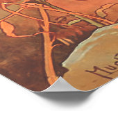 Alphonse  Mucha – The Summer –The Seasons ポスター (角)