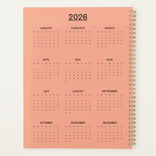 Alphonse Mucha Vintage Whitman's Ad プランナー手帳 (裏面)