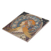 Alphonse Mucha , “Zodiac” タイル (側面)