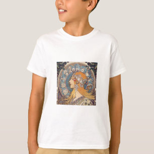 Alphonse Mucha , “Zodiac” Tシャツ