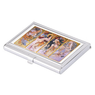 ミュシャ名刺入れ&カードホルダー | Zazzle JP