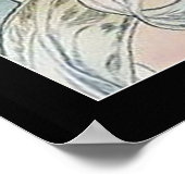 Alphonse Mucha's 2 Faces Vintage Poster ポスター (角)