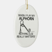 Alphornに関する他の問題はない セラミックオーナメント (右)