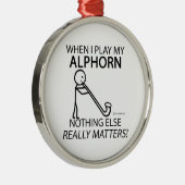 Alphornに関する他の問題はない メタルオーナメント (右)