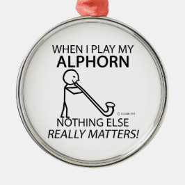 Alphornに関する他の問題はない メタルオーナメント