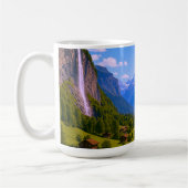 Alpine Falls Valley コーヒーマグカップ (左)