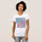 Alpine Heights Abstract Doodle Tシャツ (正面フル)