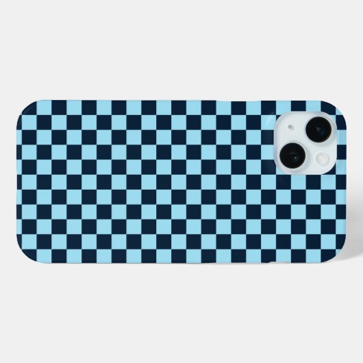 Alpine ice checkerboard pattern Case-Mate iPhoneケース (裏面 (横))