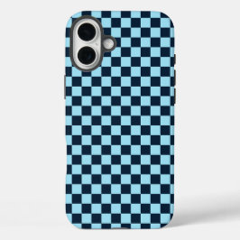Alpine ice checkerboard pattern iPhone 16 plusケース