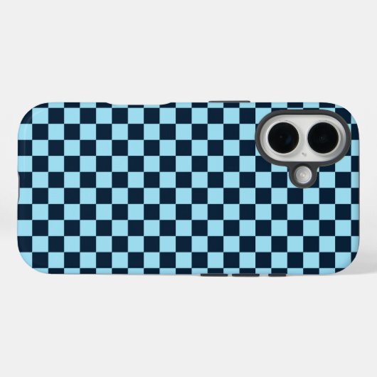 Alpine ice checkerboard pattern Case-Mate iPhoneケース (裏面 (横))