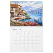 Alpine Lakes of South Tyrol – 2026 Calendar カレンダー (2月 2026)