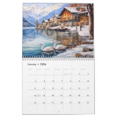 Alpine Lakes of South Tyrol – 2026 Calendar カレンダー (1月 2026)