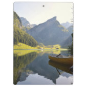 Alpine Mountain Lake in Switzerland写真 クリップボード (裏面)