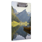 Alpine Mountain Lake in Switzerland写真 クリップボード (右)