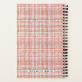 Alpine Ski Spiral Notbeook ノートブック (裏面)