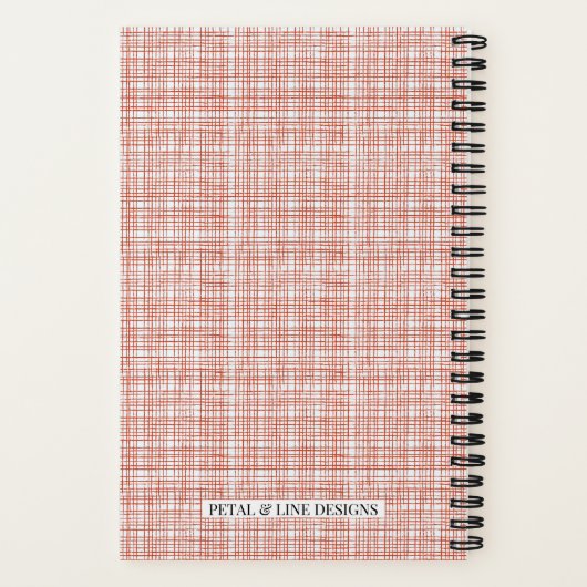 Alpine Ski Spiral Notbeook ノートブック (裏面)