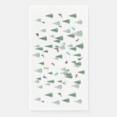 Alpine Skiers Downhill Skiing Illustration  (正面)