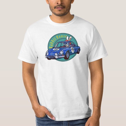 Alpine type A110 - 白 Tシャツ (正面)