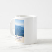 Alpine Valleys of the French Alps コーヒーマグカップ (正面左)