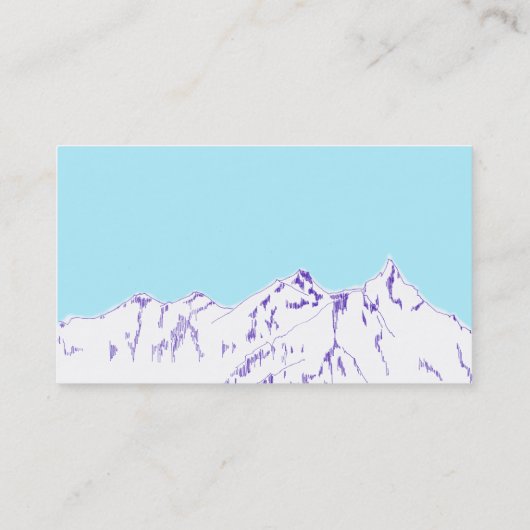 alpinist 名刺 (裏面)