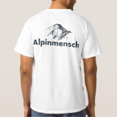 Alpinmensch Tシャツ (裏面)