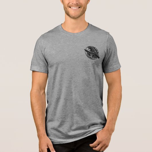 ALPV2 戦闘不能 トライブレンドTシャツ (正面)