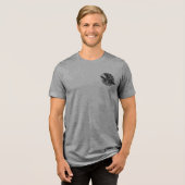 ALPV2 戦闘不能 トライブレンドTシャツ (正面全面)