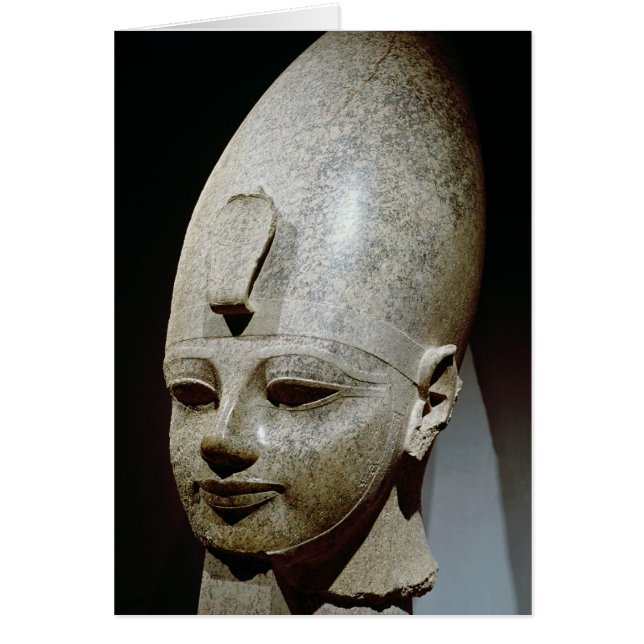 AlQurnahからのAmenhotep IIIの巨大な頭部、 (正面)